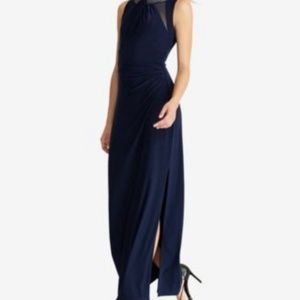 Jersey Gown w/ Slit on bottom